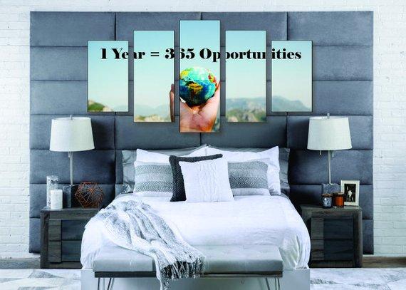 365 Opportunities – Abstract Canvas Wall Art