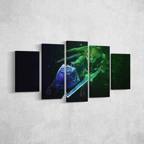 3D Link – Gaming Canvas Wall Art