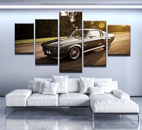 67 Shelby Mustang Gt – Automative Canvas Wall Art