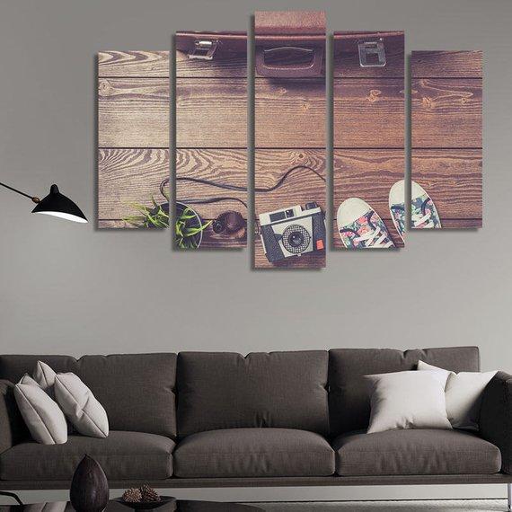 7120 – Abstract Canvas Wall Art