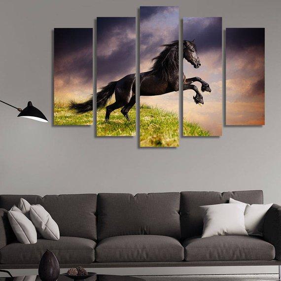8140 Horse – Animal Canvas Wall Art