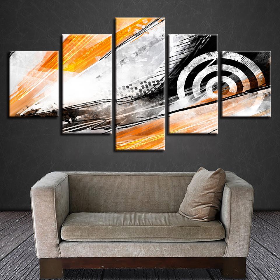 Abstract Car Wheel – Automative Canvas Wall Art