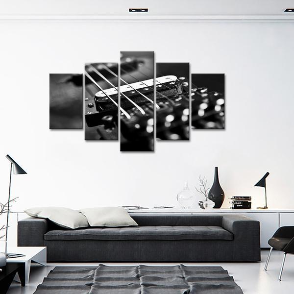 Acoustic Guitar Strings – Music Canvas Wall Art