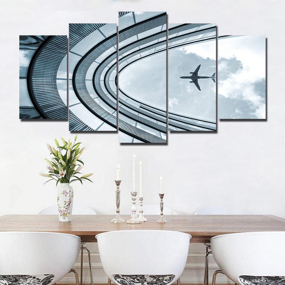 Aircraft In Sky 01 – Aircraft Canvas Wall Art