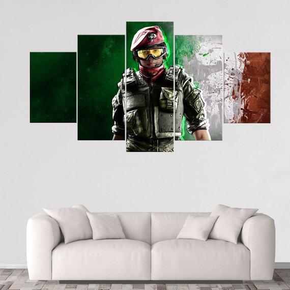 Alibi Rainbow Six Siege – Gaming Canvas Wall Art