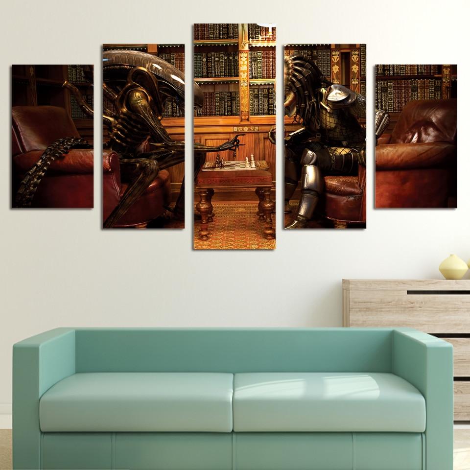 Aliens Vs Predator – Movie Canvas Wall Art
