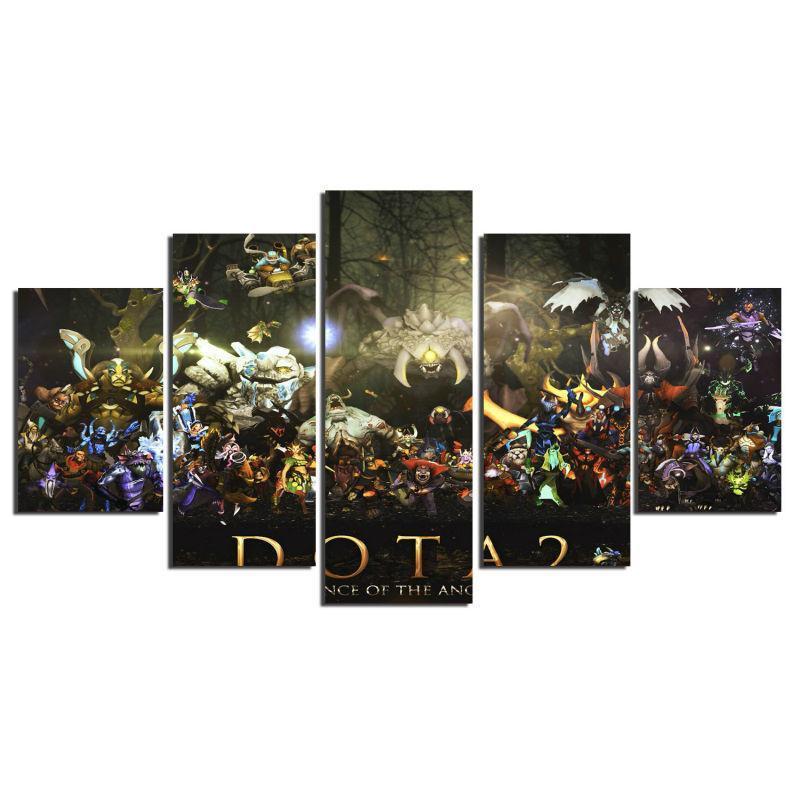All Go On Roshan – Anime Canvas Wall Art