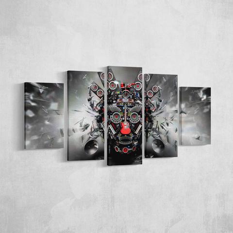 All I See Is Beats – Music Canvas Wall Art