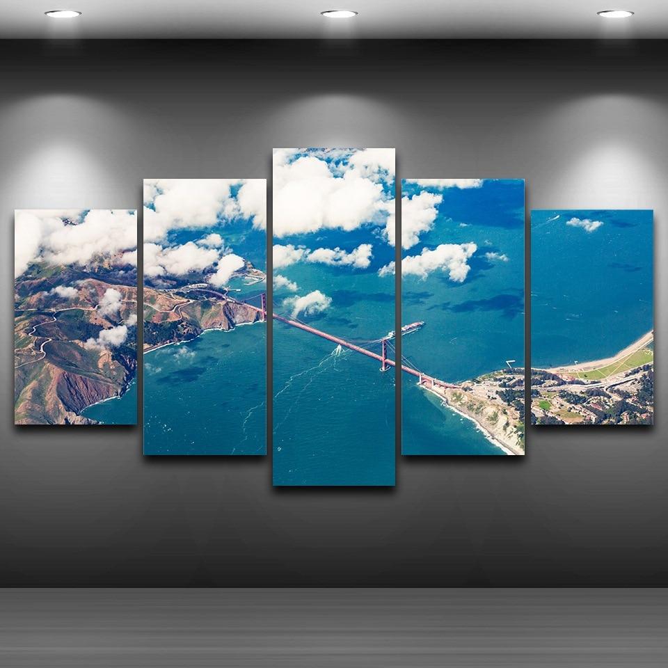 Alpine Blue – Ocean Canvas Wall Art