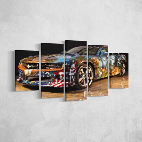 American Camaro – Automative Canvas Wall Art