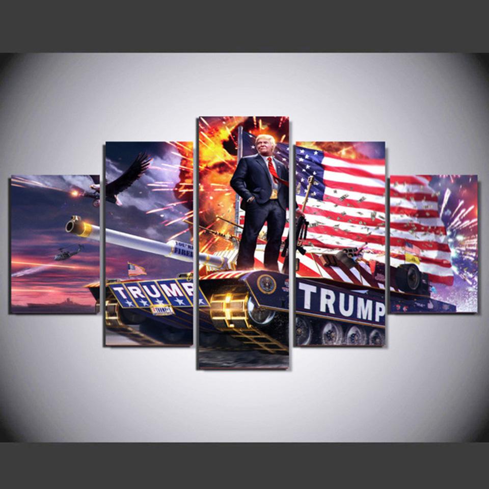 American Donald Trump – Famous Person Canvas Wall Art