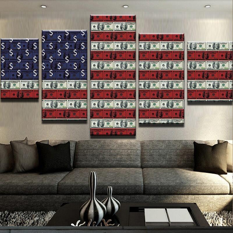 American Dream – Abstract Canvas Wall Art