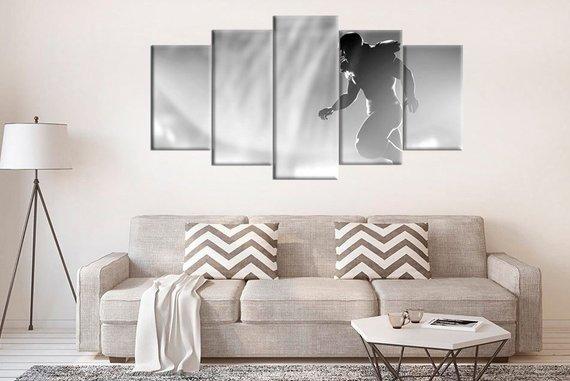 American Football Player – Sport Canvas Wall Art