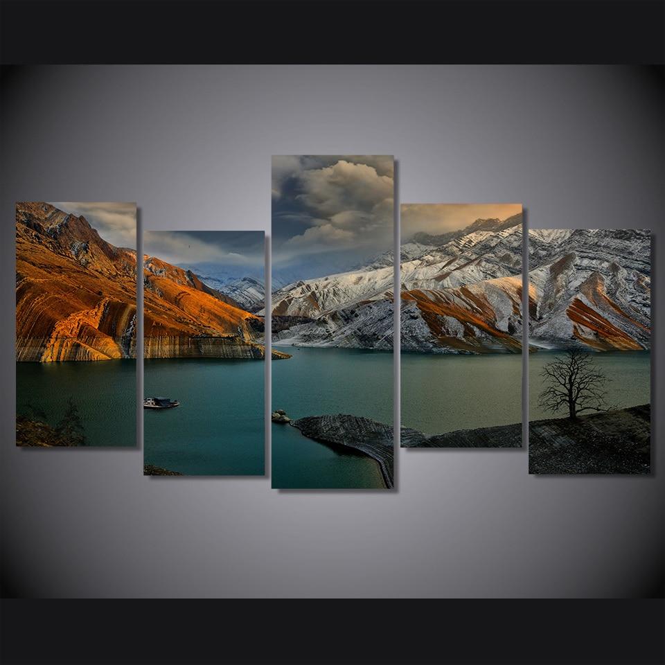 Amirkabir Dam – Nature Canvas Wall Art
