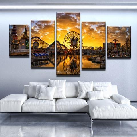 Amusement Park – Nature Canvas Wall Art