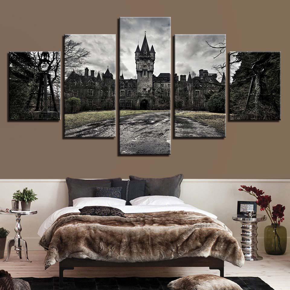 Ancient Castle – Nature Canvas Wall Art