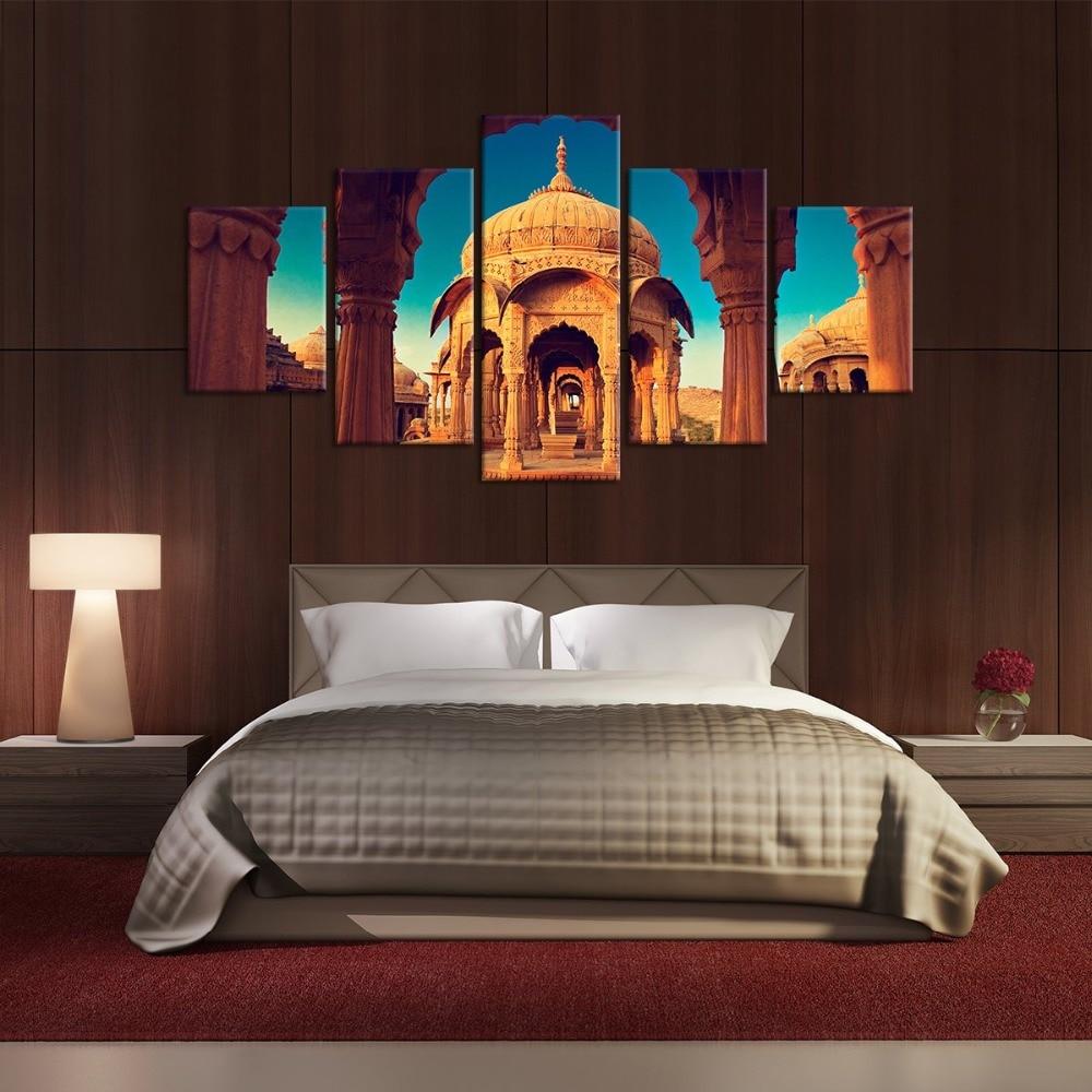 Ancient Egyptian Building – Nature Canvas Wall Art