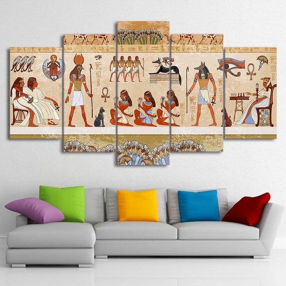 Ancient Egyptian Ancient Egypt – Religion Canvas Wall Art