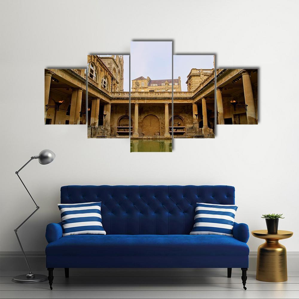 Ancient Roman Baths – Nature Canvas Wall Art