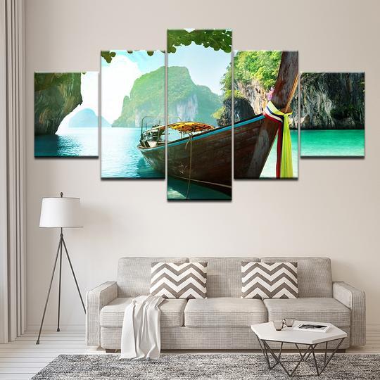 Andaman Sea Andamanensee Thailand – Space Canvas Wall Art