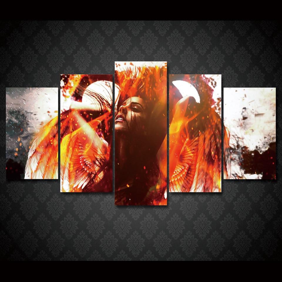Angel – Abstract Canvas Wall Art
