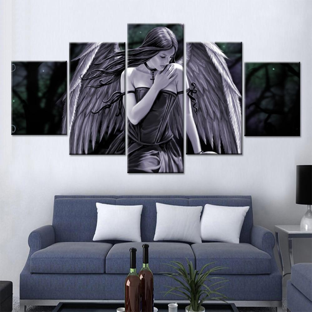 Angel Girl – Abstract Canvas Wall Art