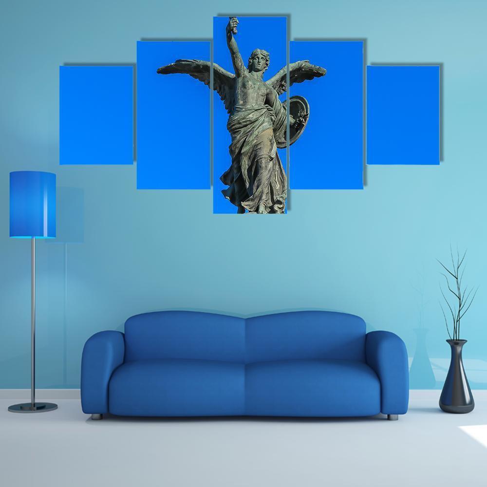 Angel On Guard Of Rome – Religion Canvas Wall Art