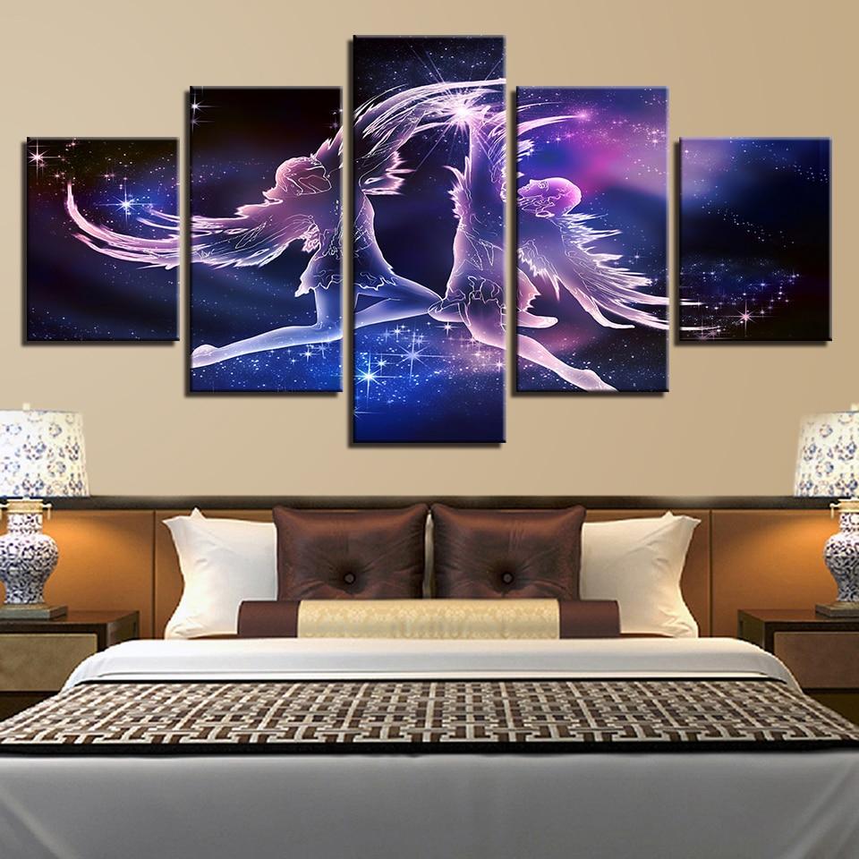 Angel Wings Beautiful – Abstract Canvas Wall Art