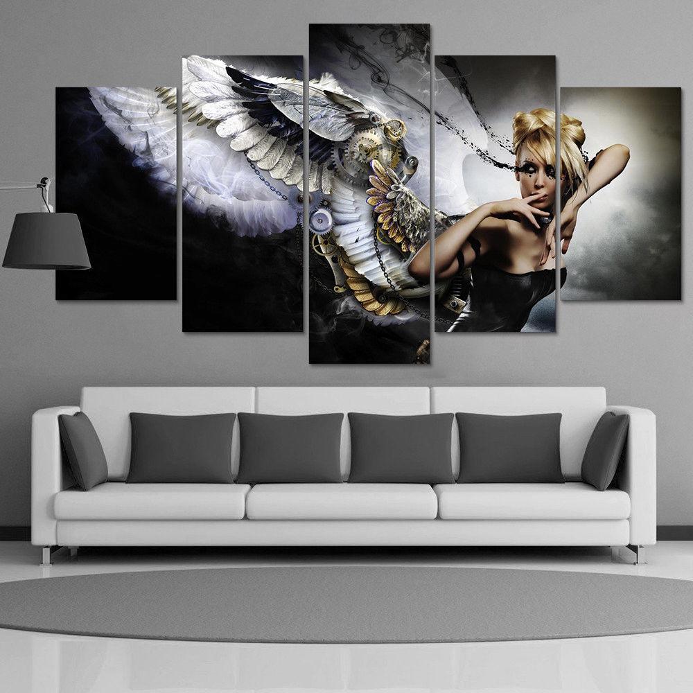 Angel Wings Sexy Movie Canvas Wall Art