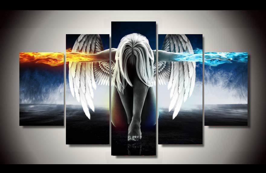 Angeles Girls And Demons – Movie Canvas Wall Art