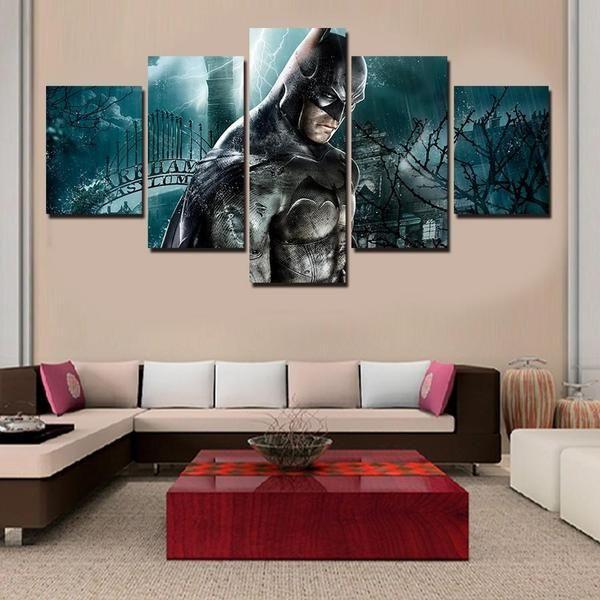 Angry Batman Inspired – Dc Canvas Wall Art