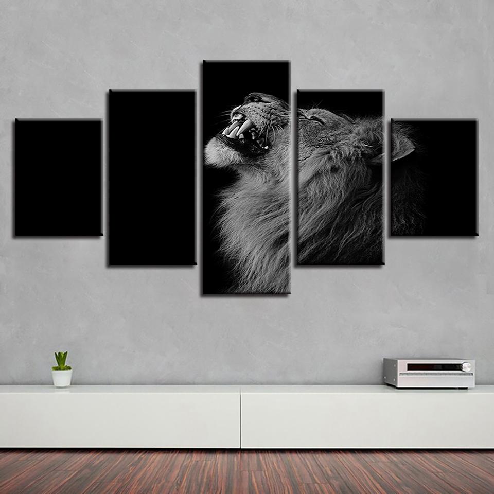 Animal Lion 1 – Animal Canvas Wall Art