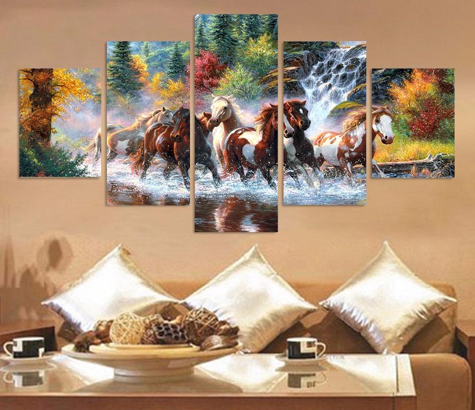 Animal Mark Keathley Loshadi Koni – Animal Canvas Wall Art