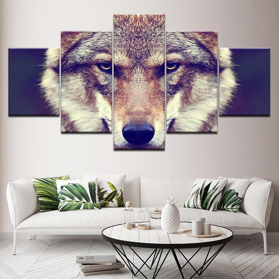 Animals Wolf – Animal Canvas Wall Art