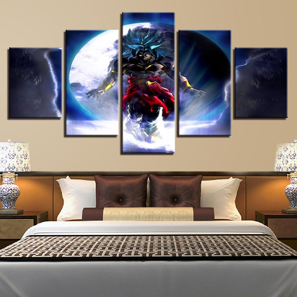 Animated Cartoon Dragon Ball – Anime Canvas Wall Art
