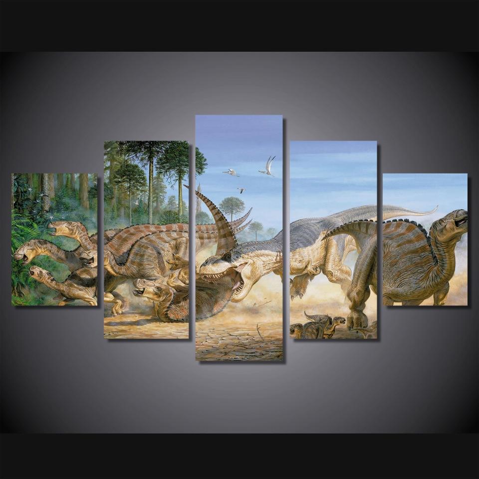 Animation Dinosaur – Movie Canvas Wall Art