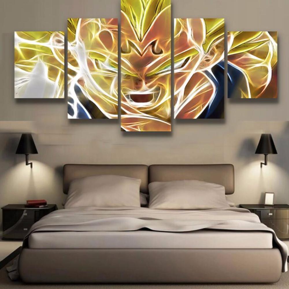 Anime De Dragon Balls – Anime Canvas Wall Art