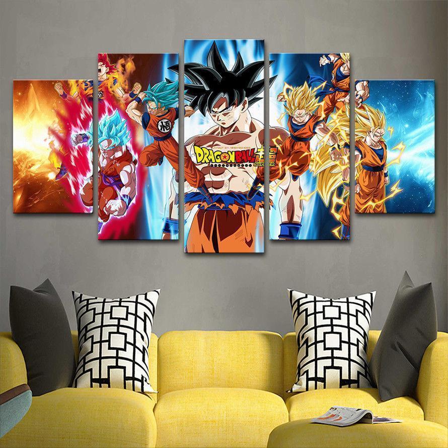 Anime Dragon Ball Goku Anime – Canvas Wall Art