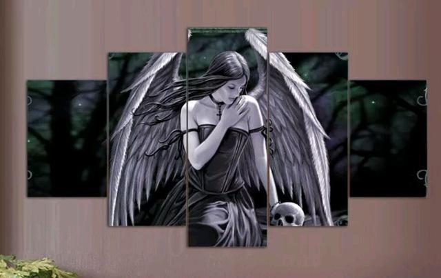 Anne Stokes Spirit Guide – Abstract Canvas Wall Art
