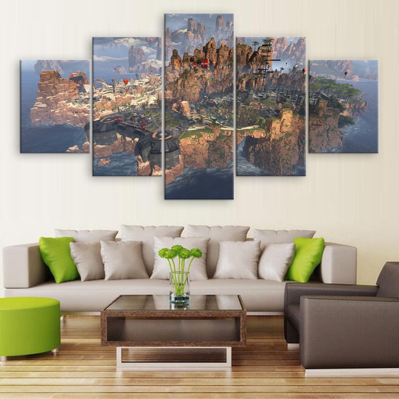 Apex Legends Beautiful Lands Gaming – Canvas Wall Art