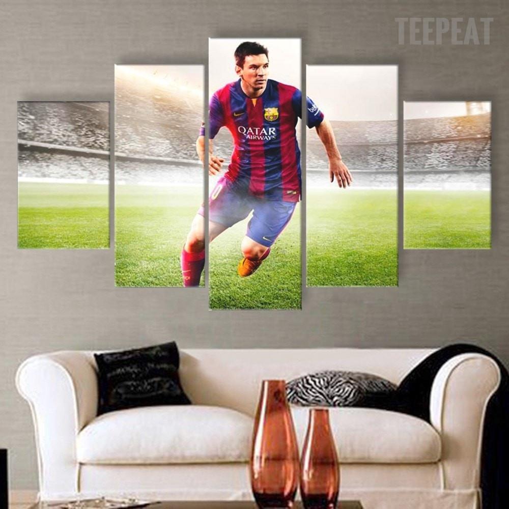 Argentina Footballers Lionel Messi – Sport Canvas Wall Art