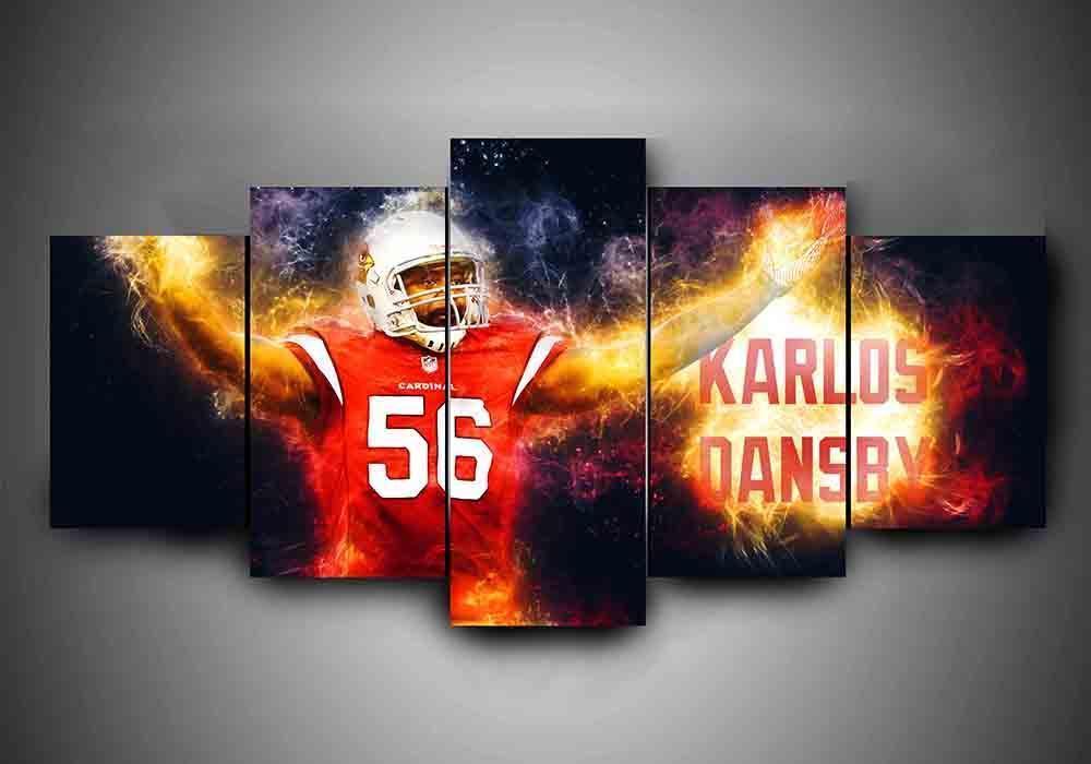 Arizona Cardinals – Karlos Dansby – Sport Canvas Wall Art
