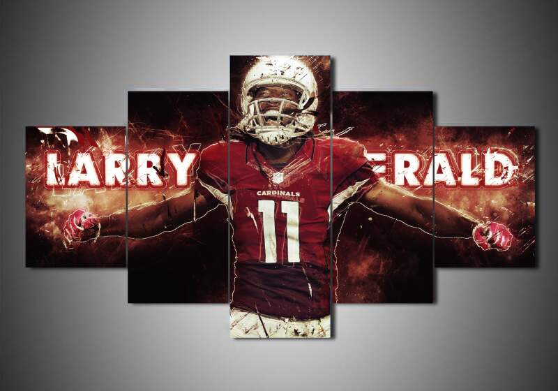 Arizona Cardinals – Larry Fitzrald 1 – Sport Canvas Wall Art