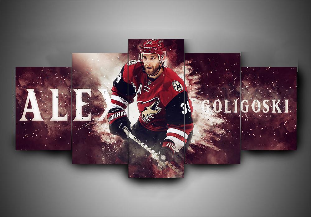 Arizona Coyotes – Alex Goligoski – Sport Canvas Wall Art