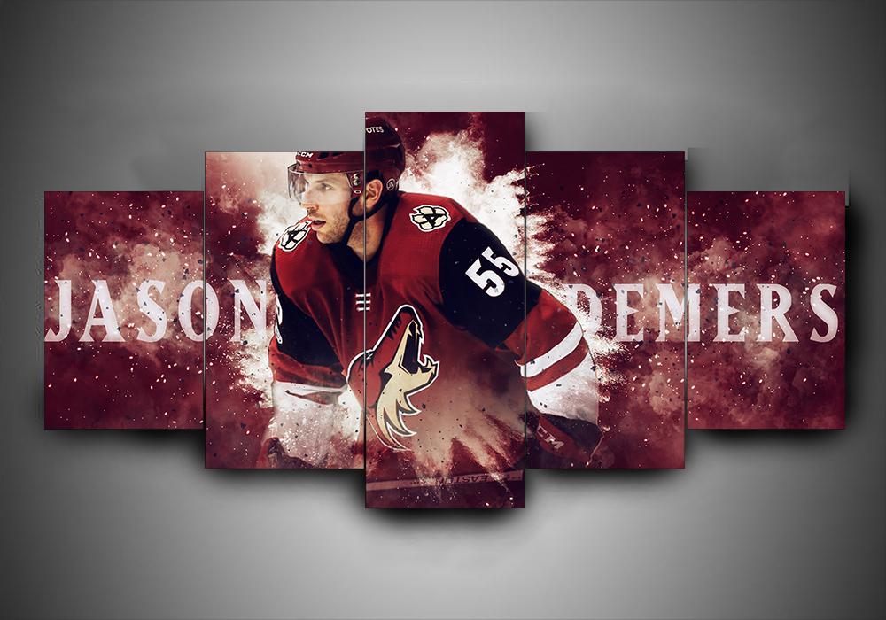 Arizona Coyotes – Jason Demers – Sport Canvas Wall Art