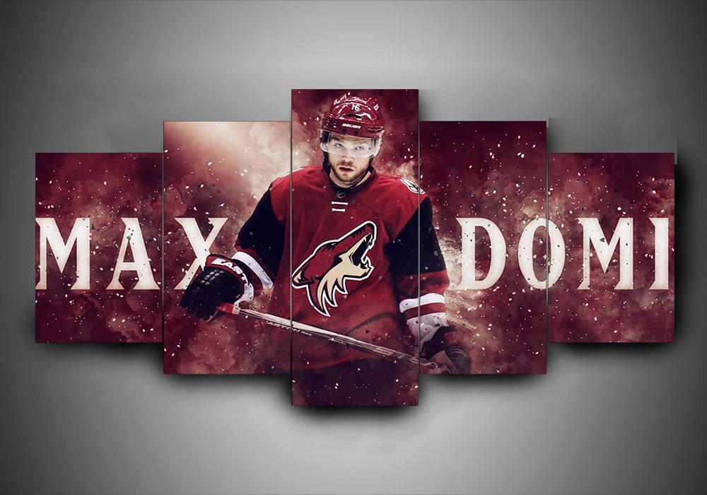 Arizona Coyotes – May Domi – Sport Canvas Wall Art