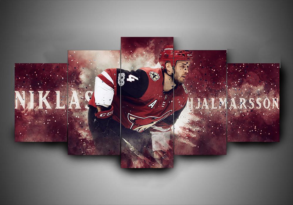 Arizona Coyotes – Niklas Hjalmarsson – Sport Canvas Wall Art