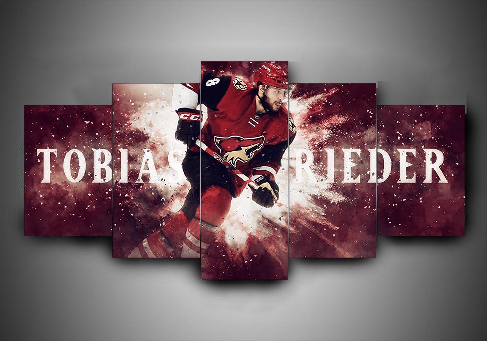 Arizona Coyotes – Tobias Rieder – Sport Canvas Wall Art