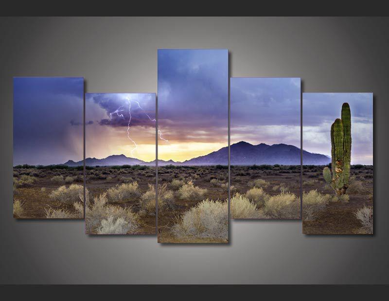 Arizona Monsoon Sunset – Nature Canvas Wall Art