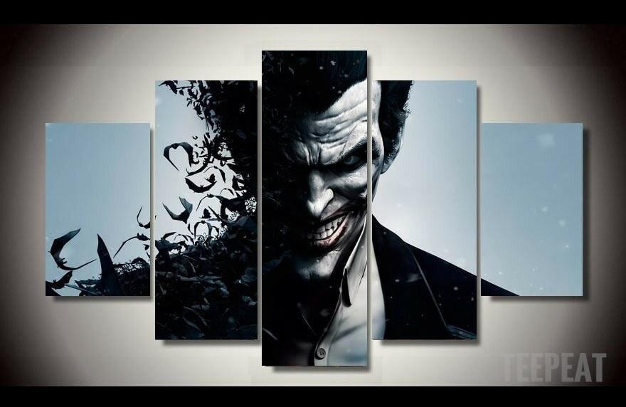 Arkham Origins – Joker – Dc Canvas Wall Art